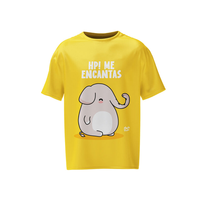 Foto de camiseta estampada para la tienda en línea de la marca Mechi Pechi