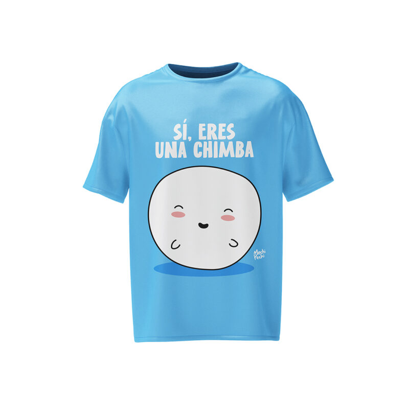 Foto de camiseta estampada para la tienda en línea de la marca Mechi Pechi